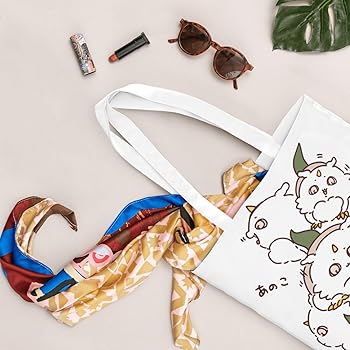 Amazon | [長野原] エコバッグ ちいかわ あのこ 買い物バッグ